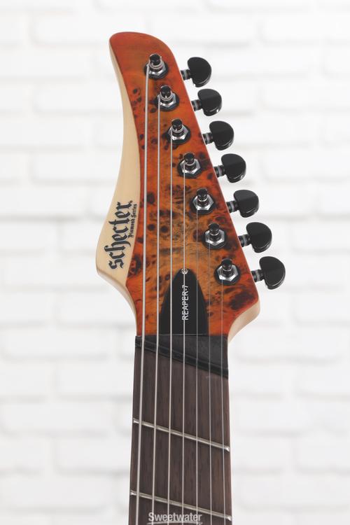 Schecter Reaper-7 Multiscale - Satin Inferno Burst | Sweetwater