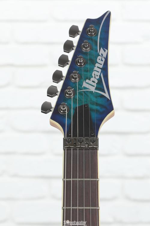 Ibanez S670QM Electric Guitar - Sapphire Blue