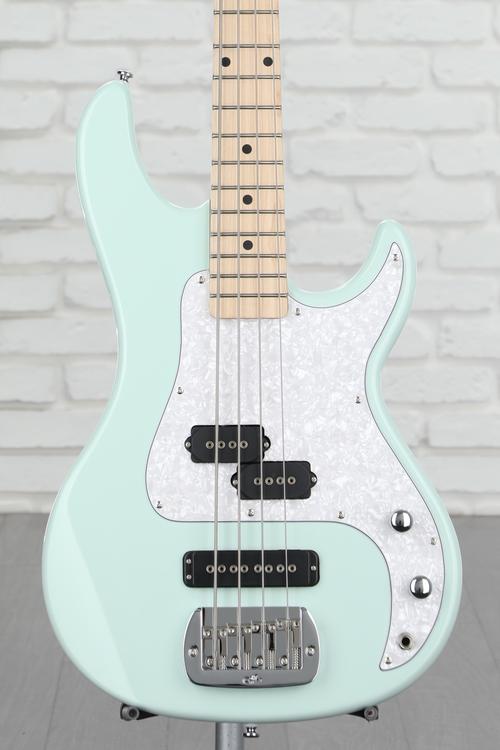 G&L Tribute SB-2 Bass Guitar - Surf Green | Sweetwater