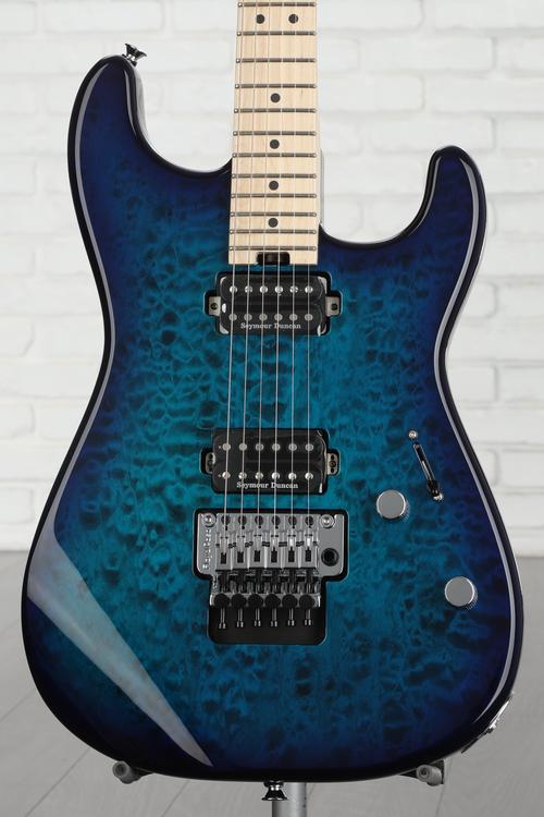 Charvel Pro-Mod San Dimas Style 1 HH FR QM - Chlorine Burst | Sweetwater