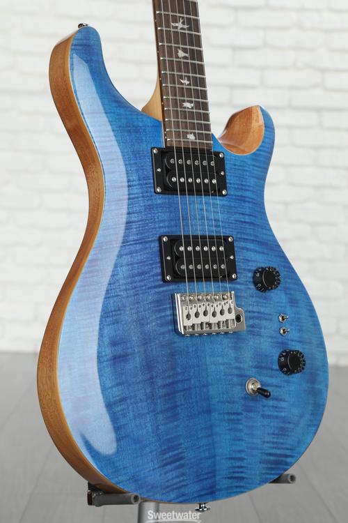 PRS SE Custom 24-08 Electric Guitar - Faded Blue | Sweetwater