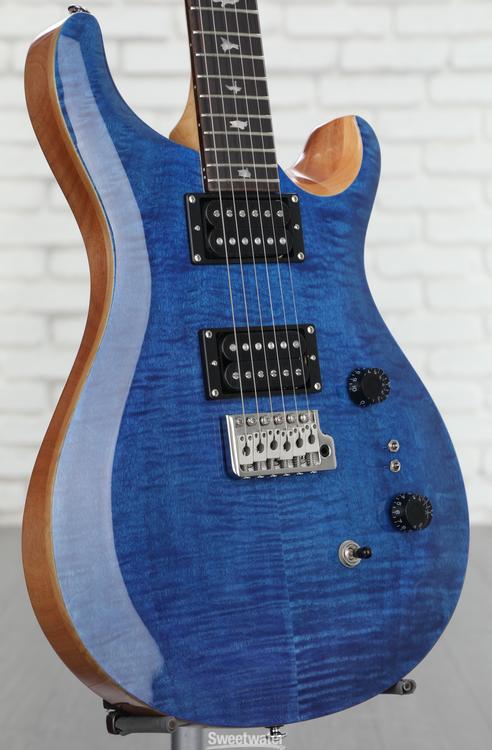 PRS SE Custom 24-08 Electric Guitar - Faded Blue | Sweetwater