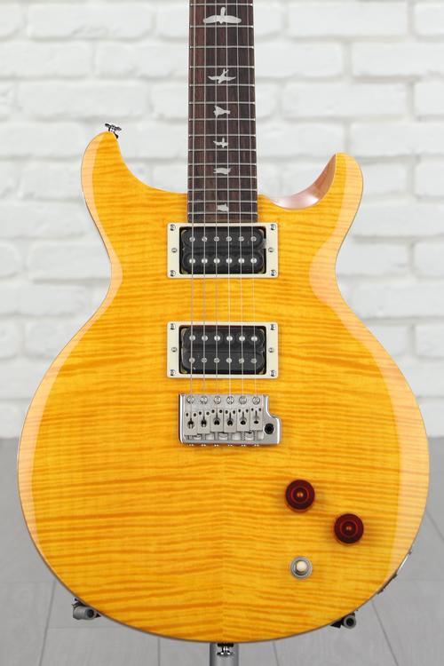 PRS SE Santana Electric Guitar - Santana Yellow | Sweetwater