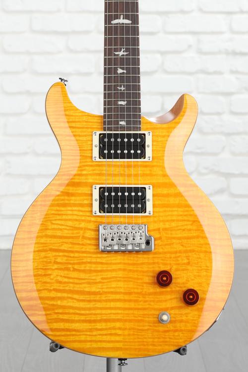 PRS SE Santana Electric Guitar - Santana Yellow | Sweetwater