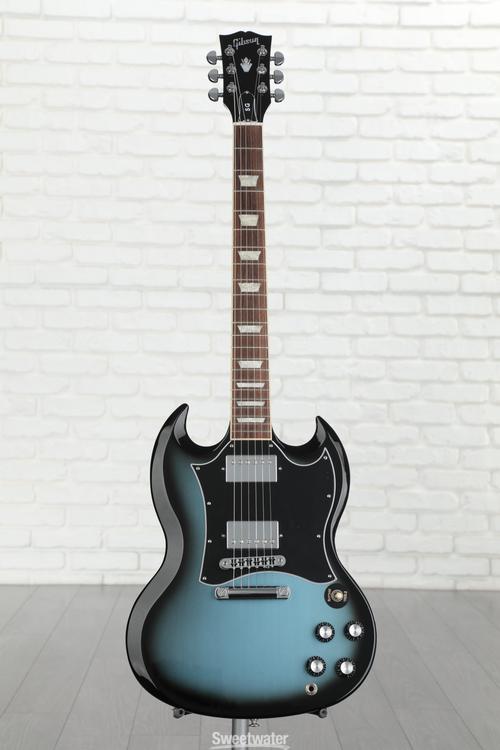 Gibson SG Standard Electric Guitar - Pelham Blue Burst | Sweetwater