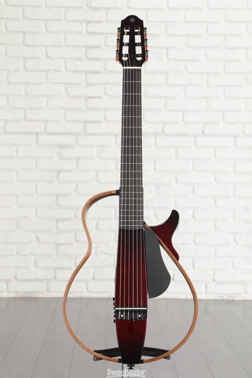 Yamaha SLG200N Nylon-string Silent Guitar - Crimson Red Burst