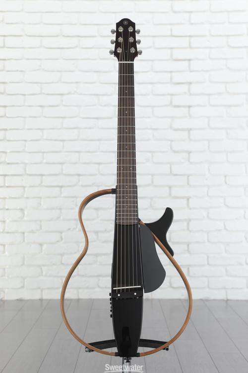 Yamaha SLG200S Silent Guitar - Trans Black | Sweetwater