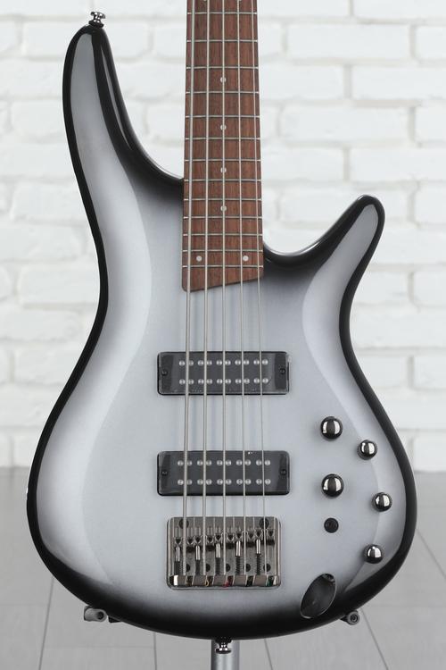 Ibanez Standard SR305E 5-string Bass Guitar - Metallic Silver