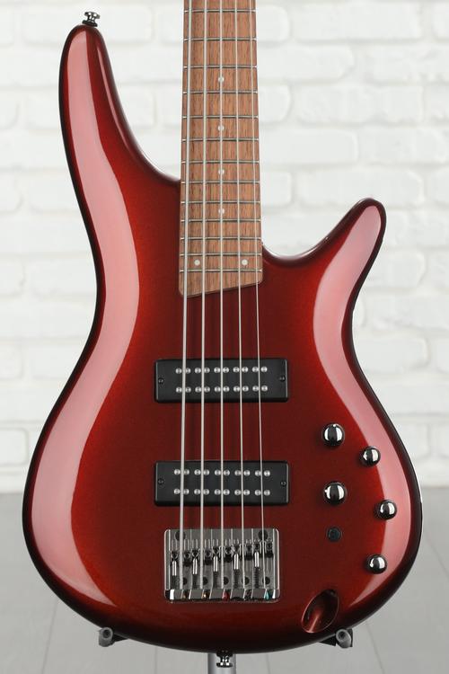 Ibanez Standard SR305E 5-string Bass Guitar - Root Beer Metallic