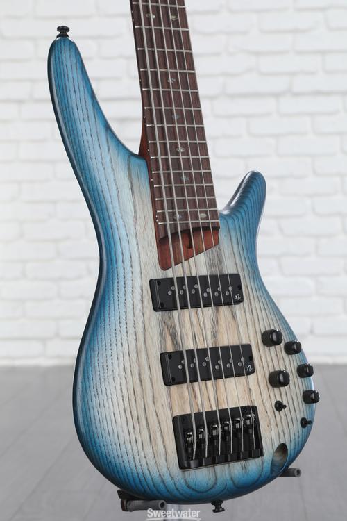 Ibanez Standard SR606E Bass Guitar - Cosmic Blue Starburst