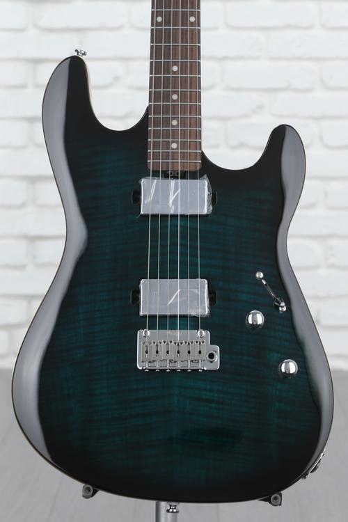 Sterling By Music Man Sabre Electric Guitar - Deep Blue Burst