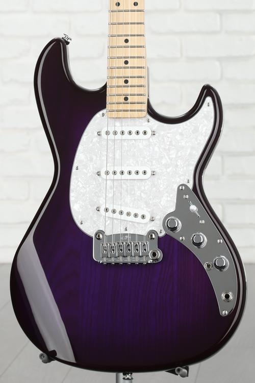 G&L Fullerton Deluxe Skyhawk Electric Guitar - Purpleburst 