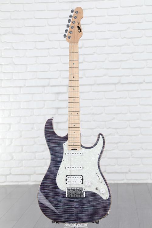 ESP Original Snapper CTM Electric Guitar - Indigo Purple with 