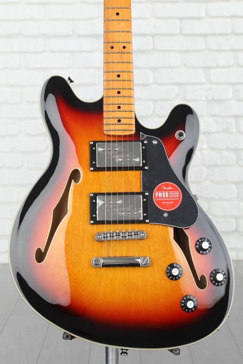 Squier Classic Vibe Starcaster Semi-hollowbody Electric Guitar - 3-tone  Sunburst