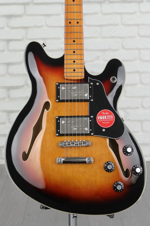 Squier Classic Vibe Starcaster Semi-hollowbody Electric Guitar - 3-tone  Sunburst