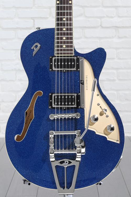 Duesenberg Starplayer TV Semi-hollowbody Electric Guitar - Blue Sparkle