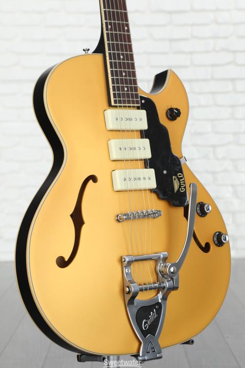 Guild Starfire I Jet 90 Electric Guitar - Satin Gold