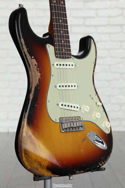 Fender Custom Shop GT11 Heavy Relic Stratocaster - 3-Tone Sunburst ...