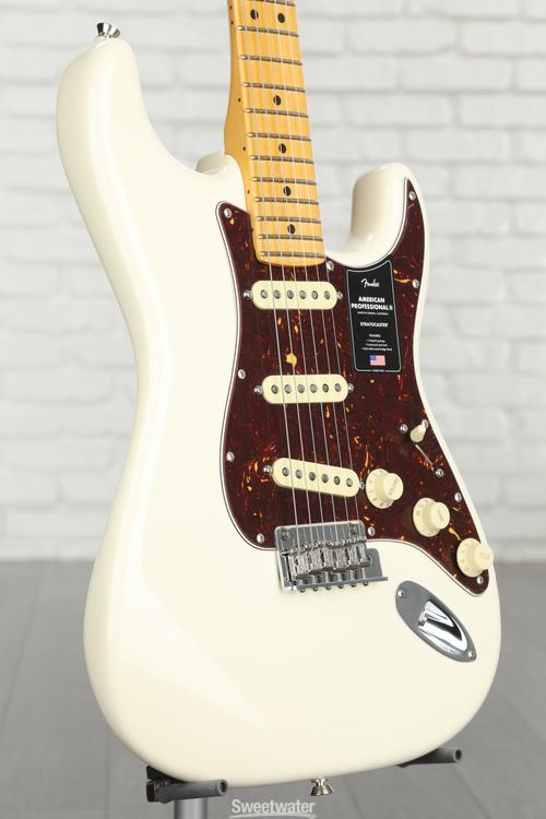 Fender American Professional II Stratocaster - Olympic White with Maple ...