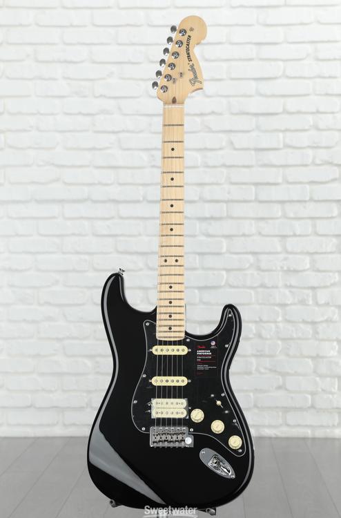 Fender American Performer Stratocaster HSS - Black with Maple