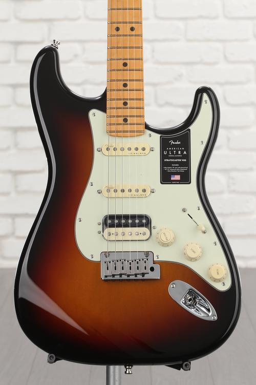 Fender American Ultra Stratocaster HSS - Ultraburst with Maple Fingerboard