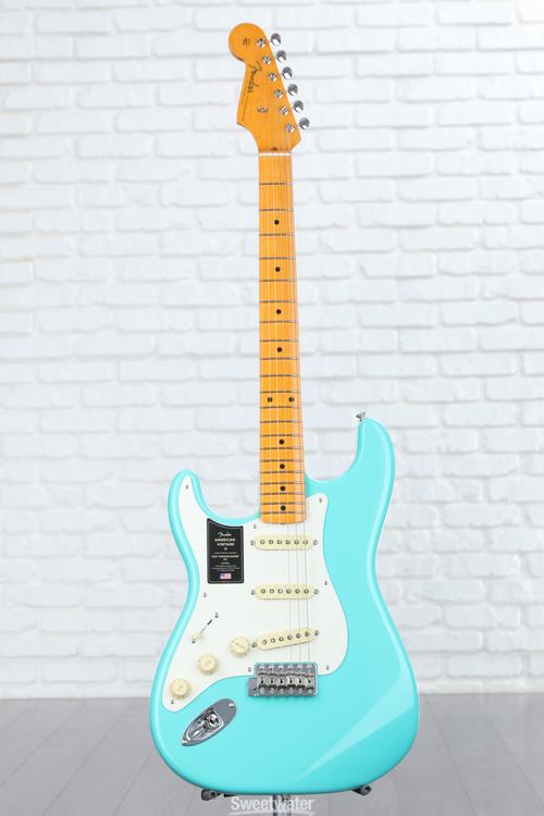 Fender American Vintage II 1957 Stratocaster LeftHanded Electric Guitar Seafoam Green