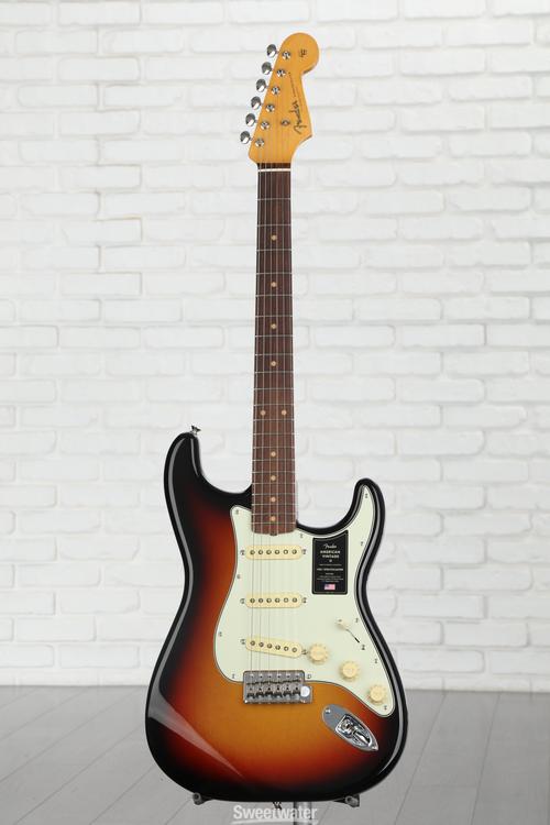 Fender American Vintage II 1961 Stratocaster Electric Guitar - 3-tone  Sunburst