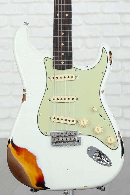 Fender Custom Shop Custom '60s Heavy Relic Stratocaster - Olympic