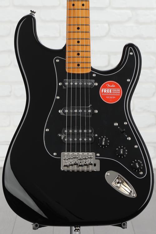 Squier Classic Vibe '70s Stratocaster HSS - Black with Maple