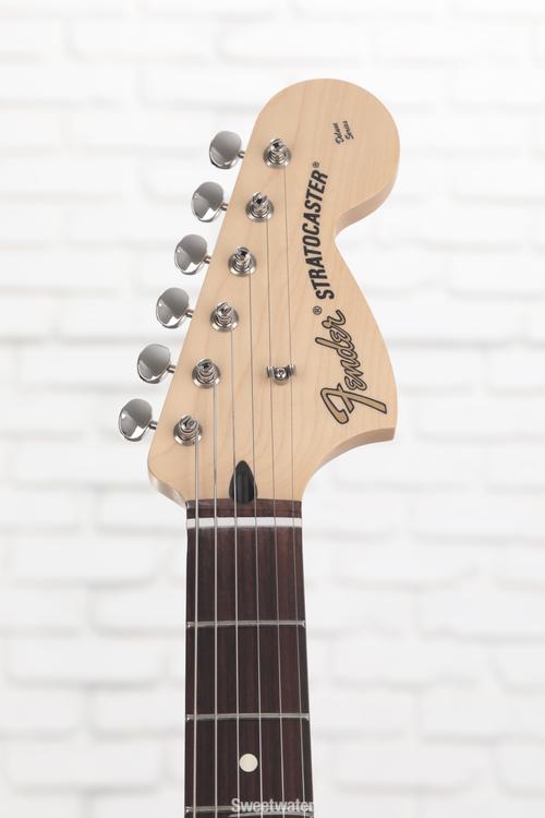 Fender Tom DeLonge Stratocaster Electric Guitar - Graffiti Yellow