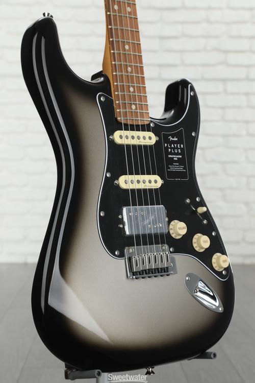 Fender Player Plus Stratocaster HSS Electric Guitar - Silverburst with ...