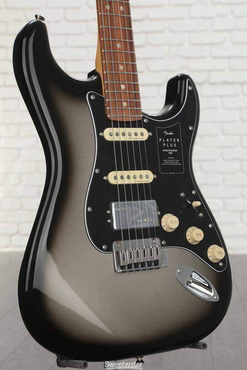 Fender Player Plus Stratocaster HSS Electric Guitar - Silverburst with ...