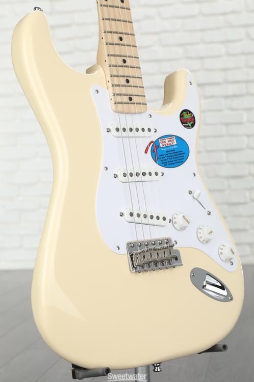 Fender Jimmie Vaughan Tex-Mex Stratocaster - Olympic White with