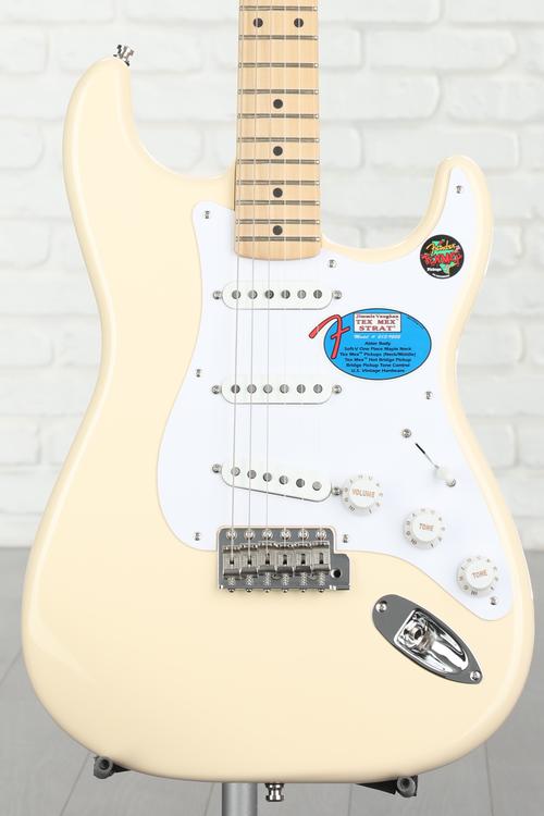 Fender Jimmie Vaughan Tex-Mex Stratocaster - Olympic White with