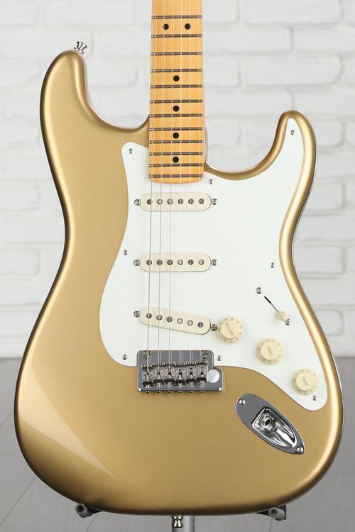 Fender Lincoln Brewster Stratocaster - Aztec Gold | Sweetwater