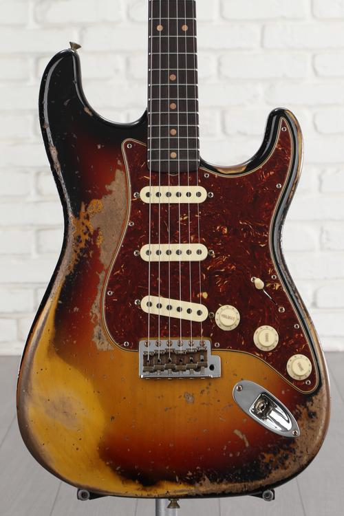 Fender Custom Shop Limited-edition Roasted '61 Stratocaster Super Heavy  Relic - Aged 3-color Sunburst