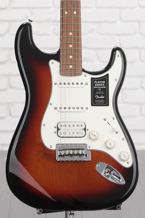 Fender Player Stratocaster HSS - 3-Tone Sunburst with Pau Ferro