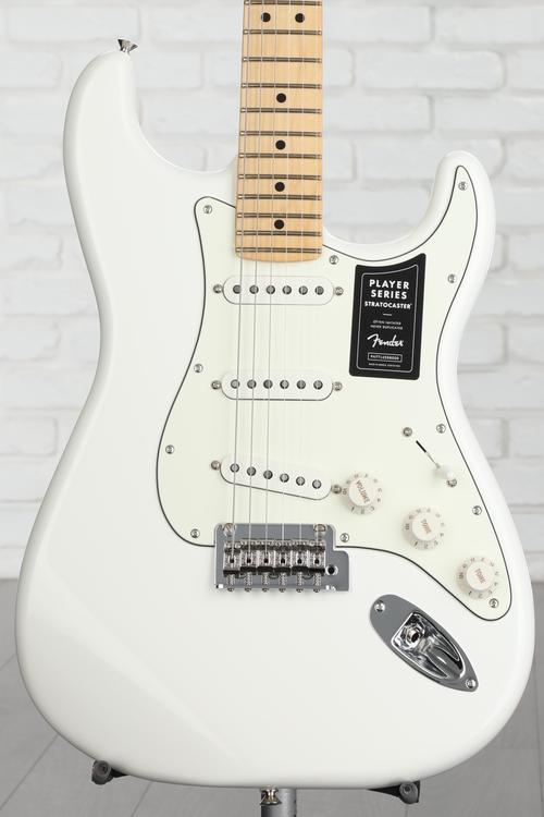 Fender Player Stratocaster - Polar White with Maple Fingerboard ...