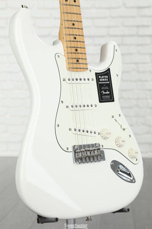 Fender Player Stratocaster - Polar White with Maple Fingerboard ...