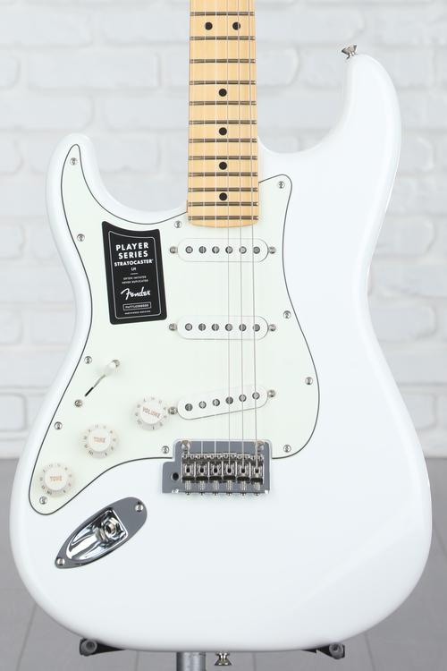 Fender Player Stratocaster Left-handed - Polar White with Maple ...