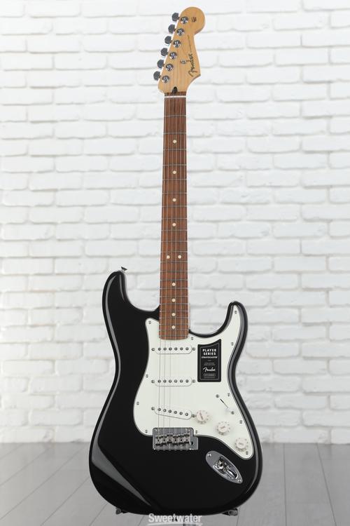 Fender player stratocaster store black pau ferro