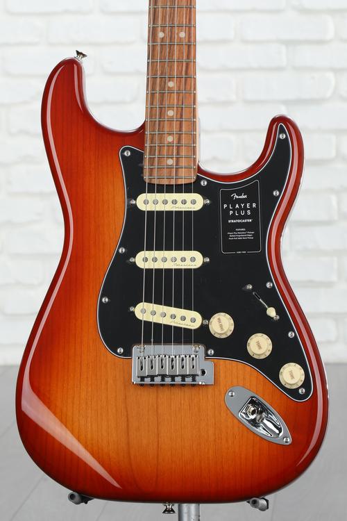 Fender Player Plus Stratocaster Electric Guitar - Sienna Sunburst