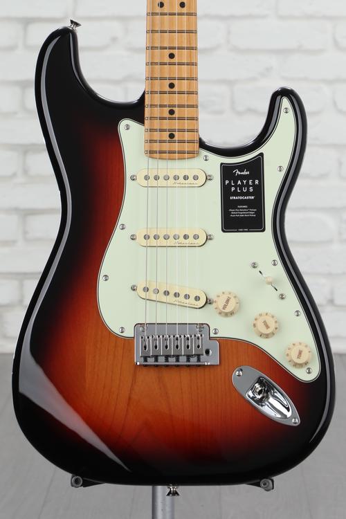 Fender Player Plus Stratocaster Electric Guitar - 3-tone Sunburst