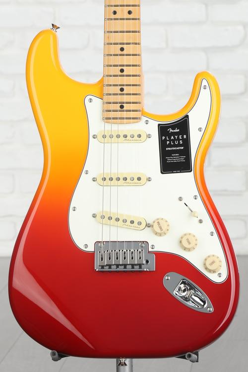 Fender Player Plus Stratocaster Electric Guitar - Tequila Sunrise