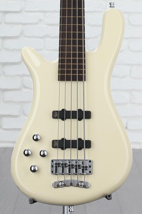 Warwick Pro Series 5 Streamer LX Electric Bass Guitar Left-handed -  Transparent Satin