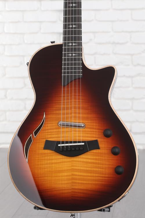 Taylor T5z Pro Hollowbody Electric Guitar - Dark Tobacco Sunburst