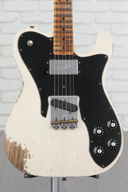 Fender Custom Shop Limited-edition '70s Telecaster Custom Heavy Relic  Electric Guitar - Aged White Blonde