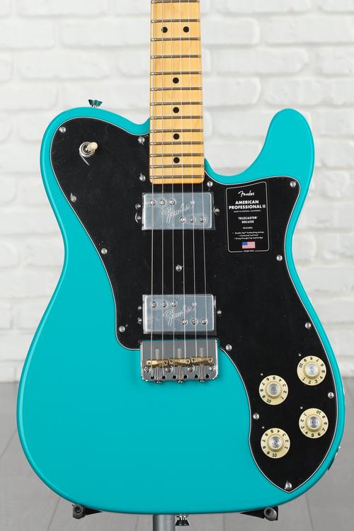 Fender American Professional II Telecaster Deluxe - Miami Blue 