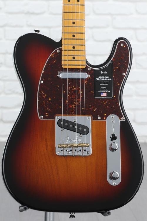 Fender American Professional II Telecaster 3-color Sunburst with Maple  Fingerboard Sweetwater