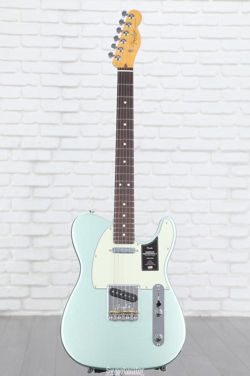 Fender American Professional II Telecaster - Mystic Surf Green with  Rosewood Fingerboard